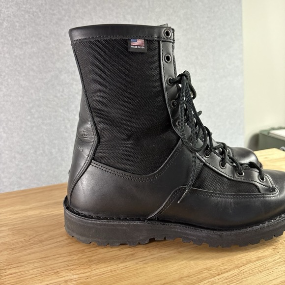 Danner Acadia 8" Black 200G Tactical Combat Boots Mens Size 12 Vibram Goretex - Picture 2 of 9